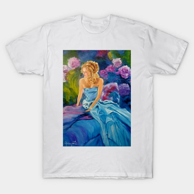 Blue Dress 11 T-Shirt by jennyleeandjim